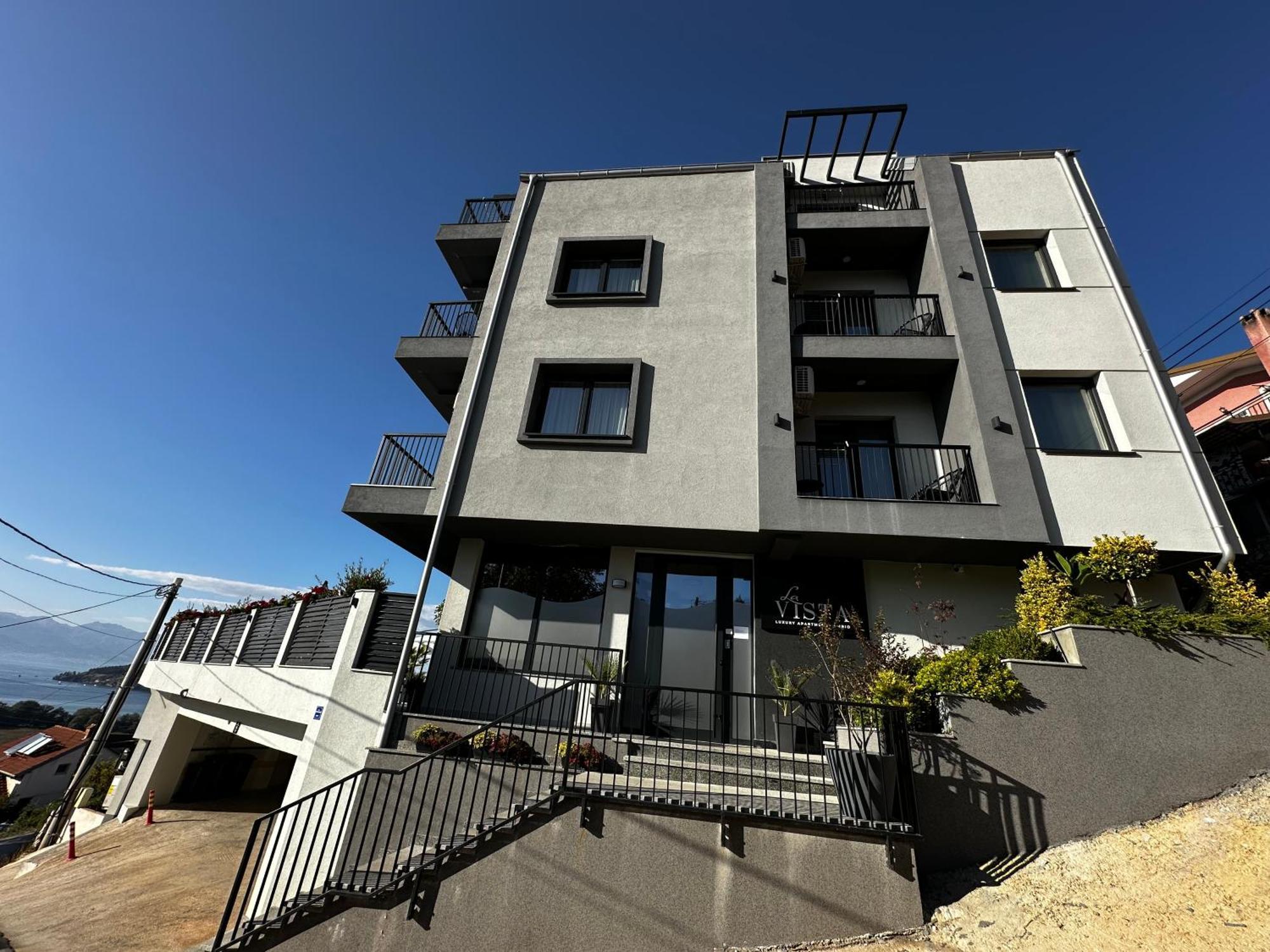 La Vista Luxury Villa Ohrid Esterno foto