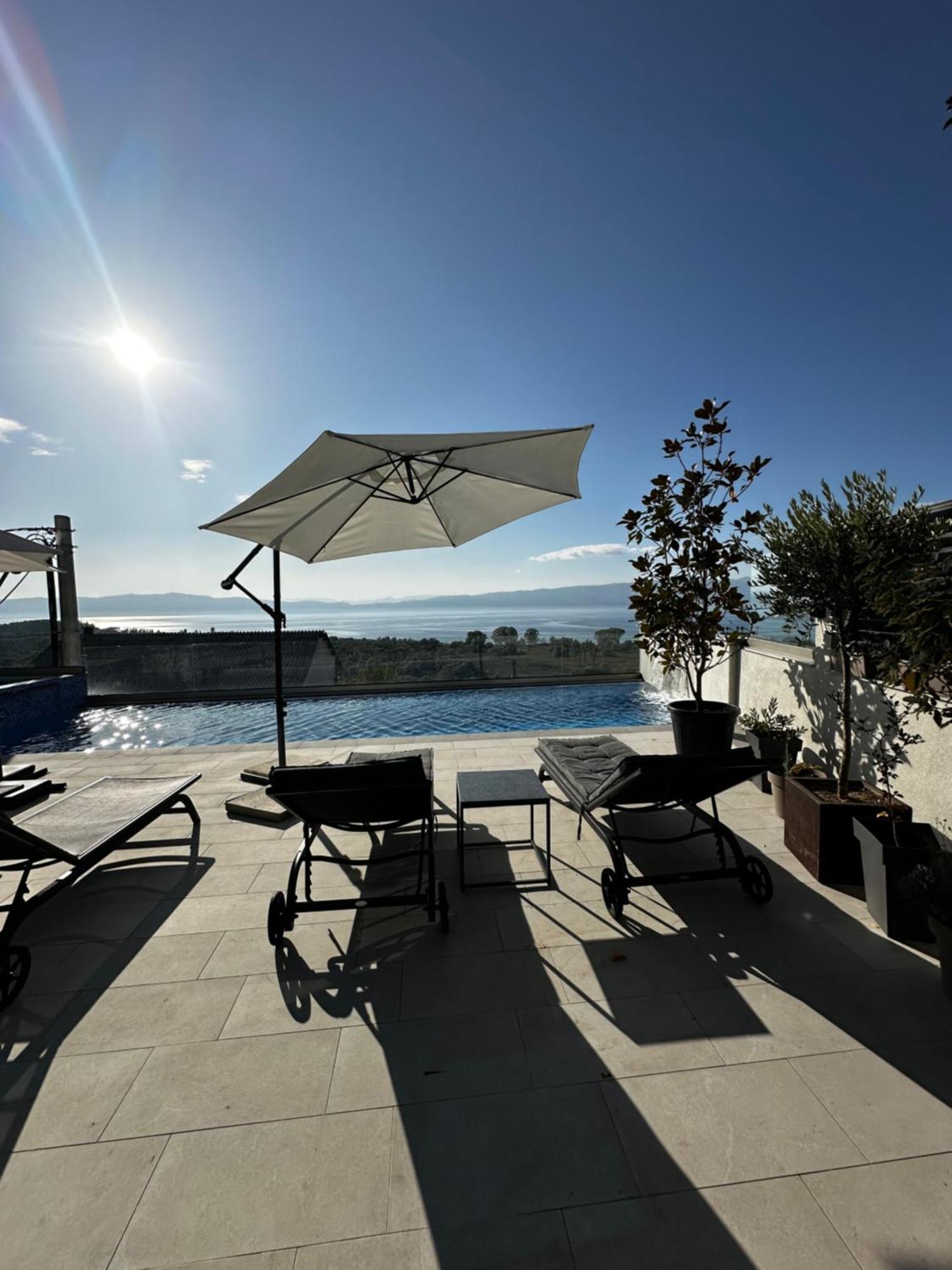 La Vista Luxury Villa Ohrid Esterno foto
