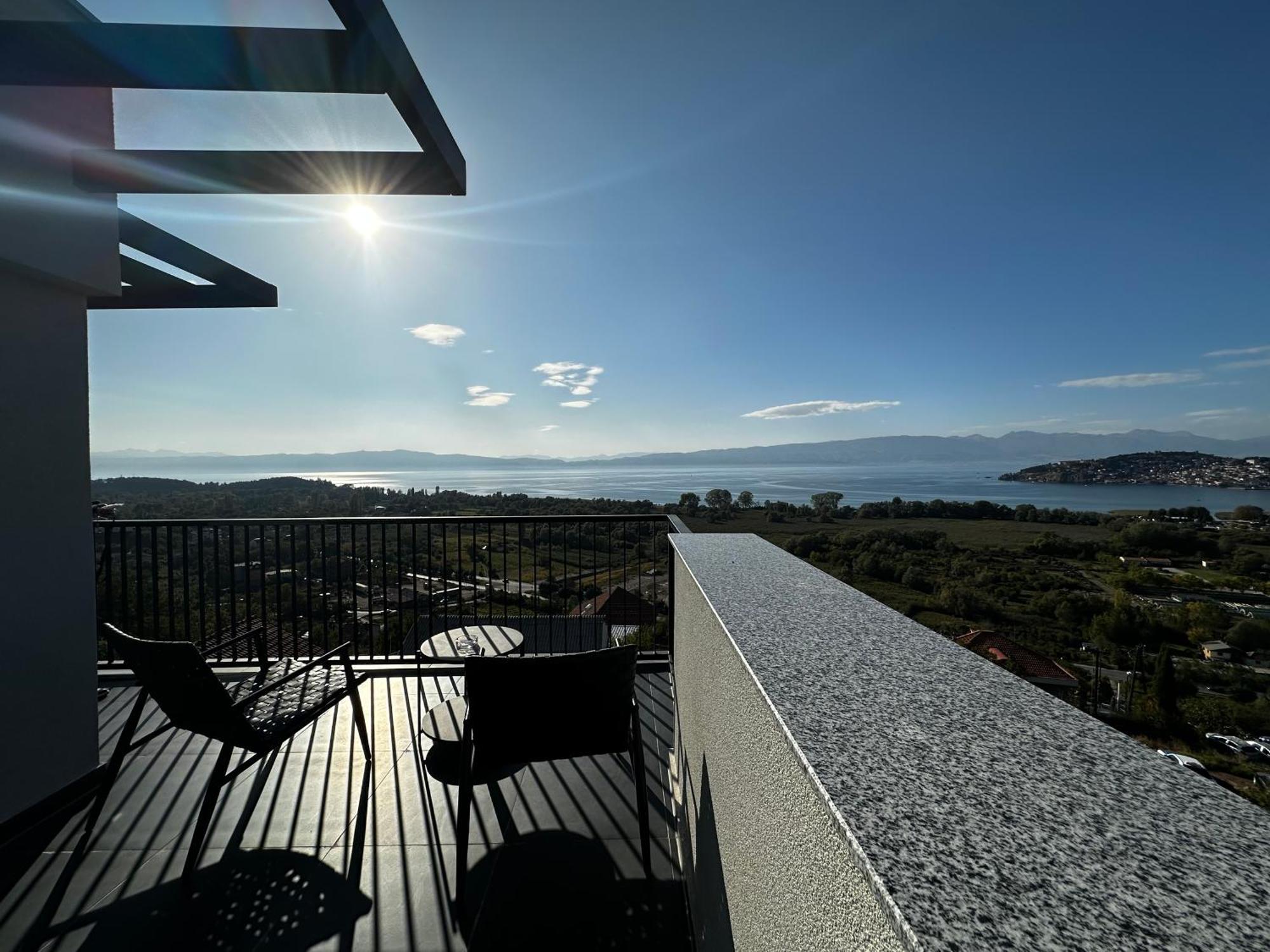 La Vista Luxury Villa Ohrid Esterno foto