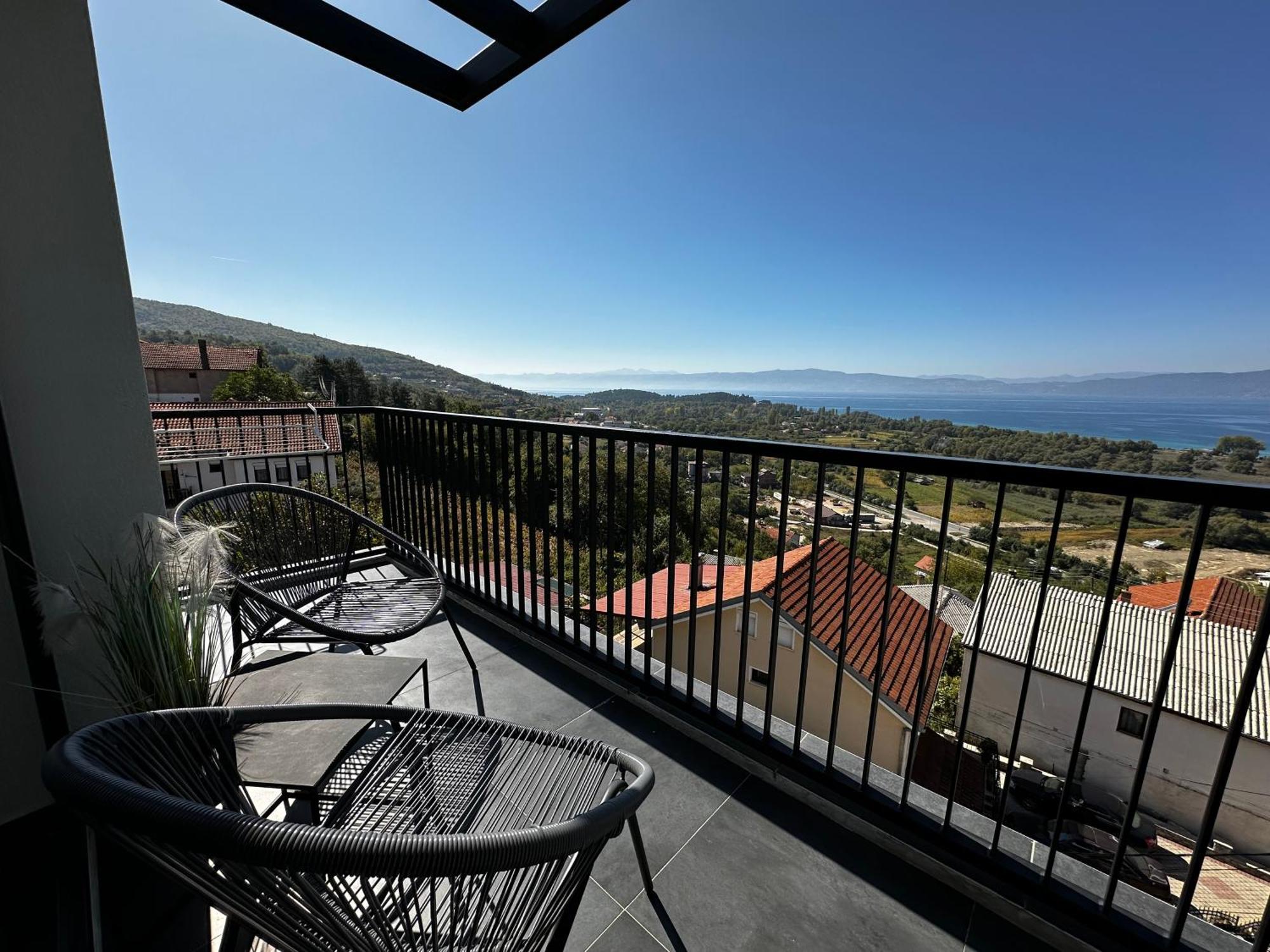 La Vista Luxury Villa Ohrid Esterno foto